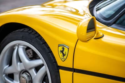 924万5000ドル（邦貨換算約13億6068万円）で落札されたフェラーリ「F50」（C）Courtesy of RM Sotheby's