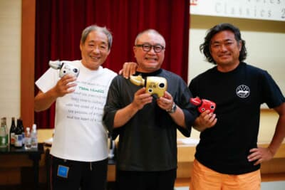 会津地域から始まった競技練習会。もちろん、上位入賞者には名産の「赤べこ」でできたトロフィーが贈られた