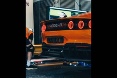 メルセデスAMG コンセプトAMG GT XX：MBUX Fluid Light Panelが映し出す記録達成への意気込み