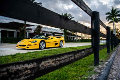 924万5000ドル（邦貨換算約13億6068万円）で落札されたフェラーリ「F50」（C）Courtesy of RM Sotheby's