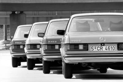 W123のディーゼルモデルラインナップ