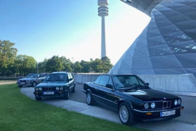 ドイツでも、やはりE30は人気です