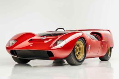 72万ドル（邦貨換算約1億700万円）で落札されたデ・トマソ「P70」C）Courtesy of RM Sotheby's