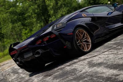 237万ドル（邦貨換算約3億4880万円）で落札されたランボルギーニ「シアン FKP37」（C）Courtesy of RM Sotheby's