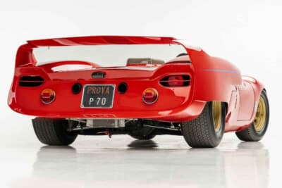 72万ドル（邦貨換算約1億700万円）で落札されたデ・トマソ「P70」C）Courtesy of RM Sotheby's