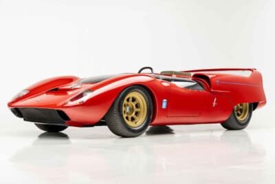 72万ドル（邦貨換算約1億700万円）で落札されたデ・トマソ「P70」C）Courtesy of RM Sotheby's