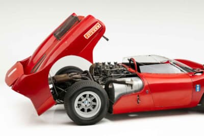 44万5000ドル（邦貨換算約6540万円）で落札されたデ・トマソ「5000スポルト」（C）Courtesy of RM Sotheby's