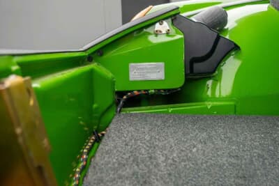 オークション終了後に6万4400ドル（邦貨換算約950万円）で販売されたポルシェ「914」（C）Courtesy of Broad Arrow