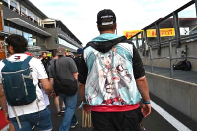 現地の初音ミクファン発見