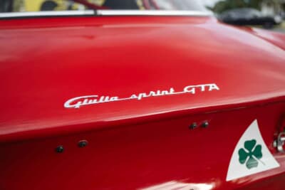 22万ドル(邦貨換算約3240万円)で落札されたアルファ ロメオ「ジュリア スプリントGTA」(C)Courtesy of RM Sotheby's