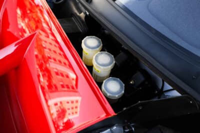 1100万5000ドル（邦貨換算約16億3600万円）で落札されたフェラーリ「F40コンペティツィオーネ」（C）Courtesy of RM Sotheby's