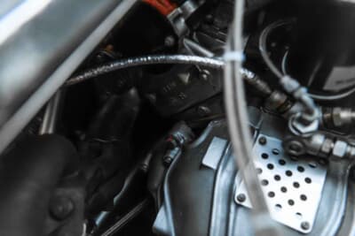 1100万5000ドル（邦貨換算約16億3600万円）で落札されたフェラーリ「F40コンペティツィオーネ」（C）Courtesy of RM Sotheby's