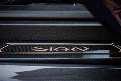 237万ドル（邦貨換算約3億4880万円）で落札されたランボルギーニ「シアン FKP37」（C）Courtesy of RM Sotheby's