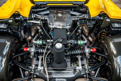 924万5000ドル（邦貨換算約13億6068万円）で落札されたフェラーリ「F50」（C）Courtesy of RM Sotheby's