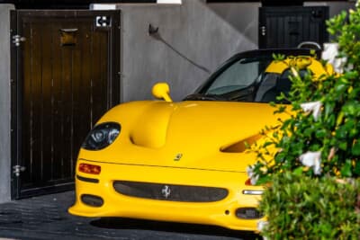 924万5000ドル（邦貨換算約13億6068万円）で落札されたフェラーリ「F50」（C）Courtesy of RM Sotheby's