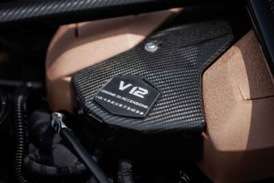 237万ドル（邦貨換算約3億4880万円）で落札されたランボルギーニ「シアン FKP37」（C）Courtesy of RM Sotheby's