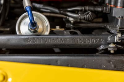 91万2500ドル(邦貨換算約1億3430万円)で落札されたフェラーリ「F512M」(C)Courtesy of RM Sotheby's