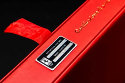 924万5000ドル（邦貨換算約13億6068万円）で落札されたフェラーリ「F50」（C）Courtesy of RM Sotheby's