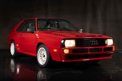 64万3000ドル(邦貨換算約9464万円)で落札されたアウディ「スポーツクワトロ」(C)Courtesy of RM Sotheby's