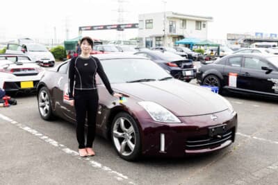 2006年式日産フェアレディZとオーナーの、“ねこ＠RB160さん”