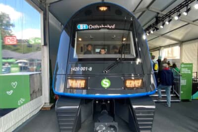 2028年に導入予定の公共交通機関の新型Sバーン