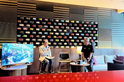 マクラーレンのトークショーにも参加