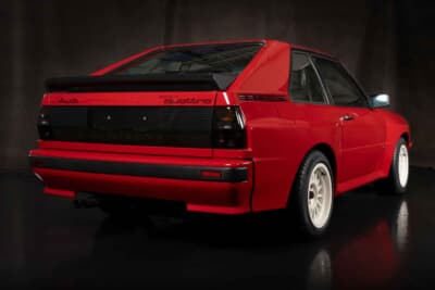 64万3000ドル(邦貨換算約9464万円)で落札されたアウディ「スポーツクワトロ」(C)Courtesy of RM Sotheby's