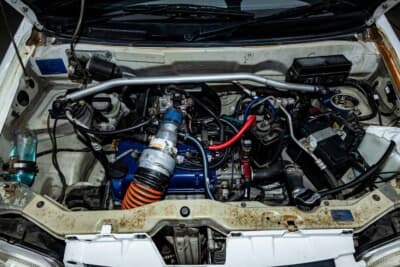 スズキHA23V型アルト:エンジンは規則により通常のオーバーホールのみである。勝利の鍵を握るのはECUのセッティングとなる