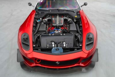 330万5000ドル（邦貨換算約4億8643万円）で落札されたフェラーリ「599XX EVO」（C）Courtesy of RM Sotheby's