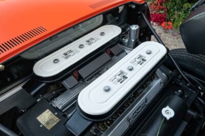 200万ドル〜250万ドル(邦貨換算約2億9436万円〜3億6795万円)で現在も販売中のランボルギーニ「P400ミウラ」(C)Courtesy of RM Sotheby's