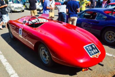 フィアット 508C アラドーロ:製作は1900年にモデナで創業した名門コンストラクター/チューナーとして名高いスタンゲリーニの手によって作られた