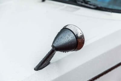 スバル ff-1 1300G:砲弾型ミラー