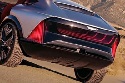 キャデラック エレベーテッド・ベロシティコンセプト:巨大なガルウイングドアの2×2シーターSUV