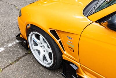 日産シルビア オーテックバージョン：スペックSをベースにボディはワイド化されている