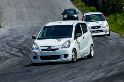 ダイハツ ミラ:3クラス3位の30号車おちんぎん大好き RCG