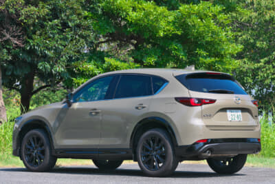 マツダCX-5XD ドライブエディション：現行型CX-5のリアスタイル