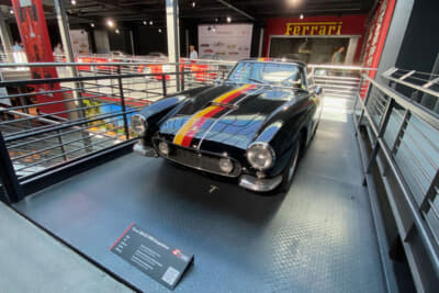 ドイツカラーに身を包んだフェラーリ250GT SWB Competizione