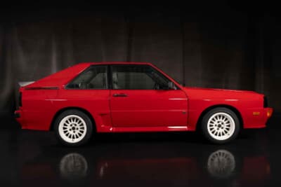 64万3000ドル(邦貨換算約9464万円)で落札されたアウディ「スポーツクワトロ」(C)Courtesy of RM Sotheby's