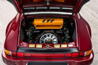 429万5000ドル(邦貨換算約6億3214万円)で落札されたRUF「CTR イエローバード ライトウェイト」(C)Courtesy of RM Sotheby's