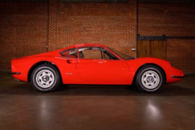 64万8500ドル（邦貨換算約9540万円）で落札されたフェラーリ「ディーノ206GT」（C）Courtesy of RM Sotheby's