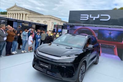 BYDは長年ドイツに進出していますが、まだ見掛けることは非常にマレです