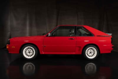 64万3000ドル(邦貨換算約9464万円)で落札されたアウディ「スポーツクワトロ」(C)Courtesy of RM Sotheby's