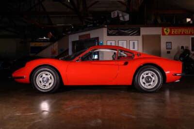 64万8500ドル（邦貨換算約9540万円）で落札されたフェラーリ「ディーノ206GT」（C）Courtesy of RM Sotheby's