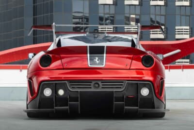 330万5000ドル（邦貨換算約4億8643万円）で落札されたフェラーリ「599XX EVO」（C）Courtesy of RM Sotheby's