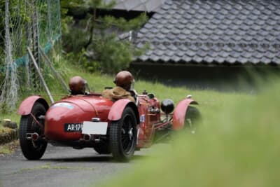 「コッパディ京都 2025」のチェックポイント常照皇寺へと向かうエントラント