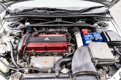 三菱ランサーエボリューション ワゴンGT:エンジンはセダン同様、2L直4ターボで280psを発揮する
