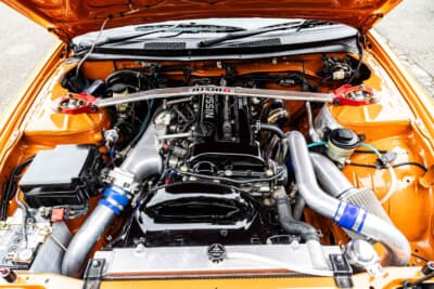 日産シルビア オーテックバージョン：SR20のオーテックバージョンを2.1Lに拡大した上で、ターボを装着。推定馬力は400ps