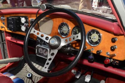 ライレー 1.5:助手席にはハルダのツインマスター(ラリー用ツイントリップ)が取り付けられている