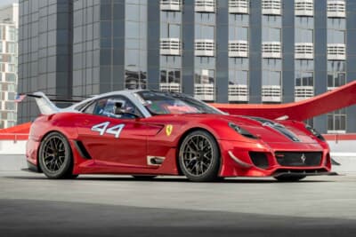 330万5000ドル（邦貨換算約4億8643万円）で落札されたフェラーリ「599XX EVO」（C）Courtesy of RM Sotheby's