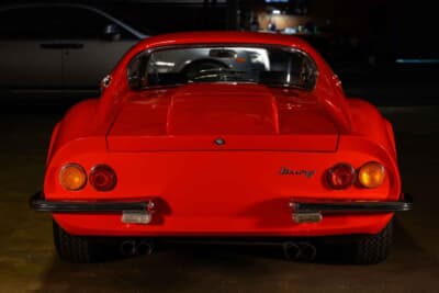 64万8500ドル（邦貨換算約9540万円）で落札されたフェラーリ「ディーノ206GT」（C）Courtesy of RM Sotheby's